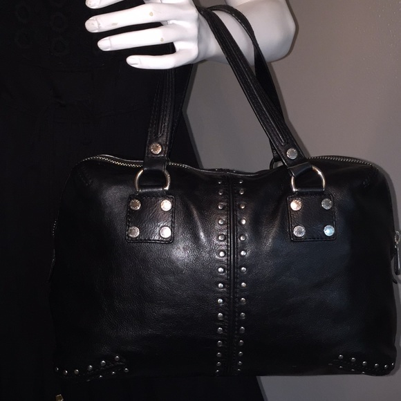 MICHAEL Michael Kors Handbags - MICHAEL MICHAEL KORS ASTOR STUDDED LARGE SATCHEL